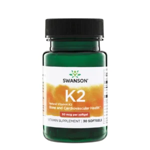 Swanson k2 50mcg 30 capsules