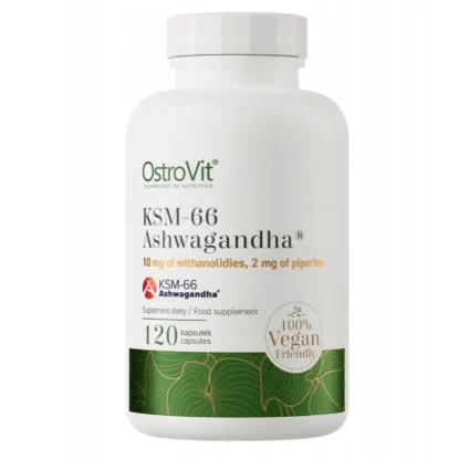 OstroVit Ashwagandha KSM 66 120 caps 1x OstroVit Ashwagandha KSM 66 120 caps 1x
