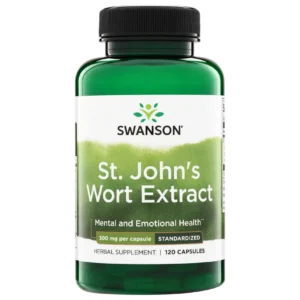 St John s Wort Extract Standardized 120 caps Swanson 1x