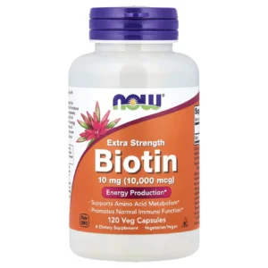 NOW FOODS Biotin 10mg 120 caps_1x