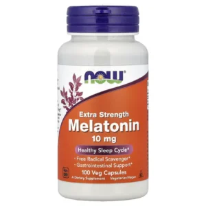 NOW FOODS Melatonine 10mg 100 caps_1x